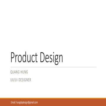 Meet&Greet #1 - Product design for startup