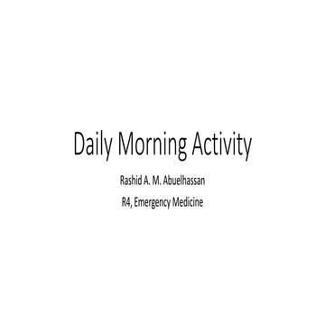 DNR in Emergency Department - The Practice and the Islamic view 