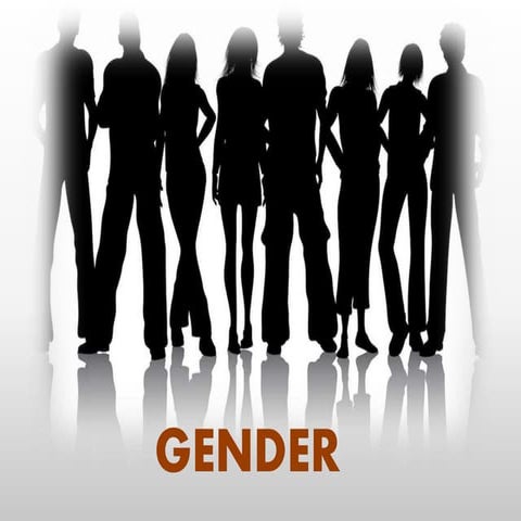 Gender;gender identity;gender expression;gender stereotyping;gender equity an...