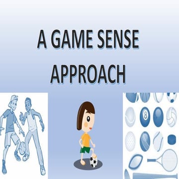 PDHPE game sense approach | PPTX