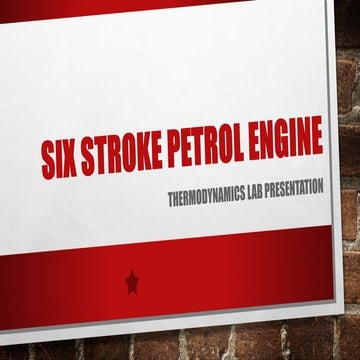 six stroke engine