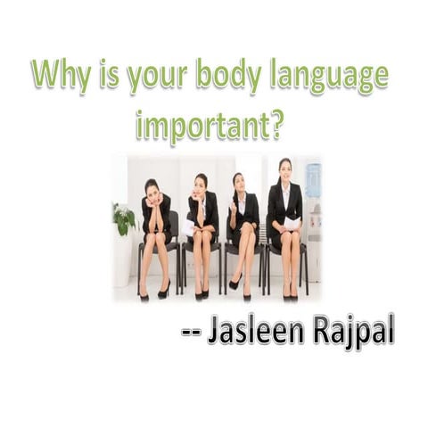 Importance of Body Language