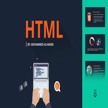 Hypertext Markup languages (HTML) | PPTX