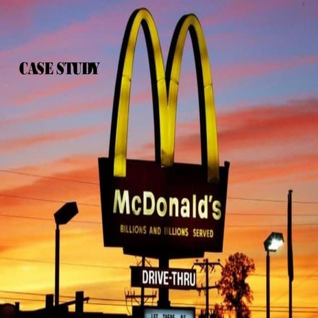 McDonald's Case Study
