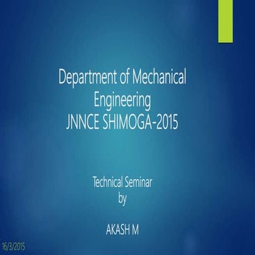 DEVELOPMENT OF CONDITION BASED MAINTENAENCE FOR COAL HANDLING PLANT