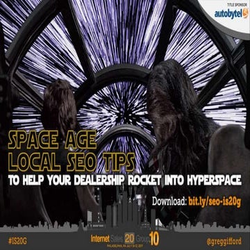 Space Age Local SEO Tips To Help Your Dealership Rocket Into Hyperspace