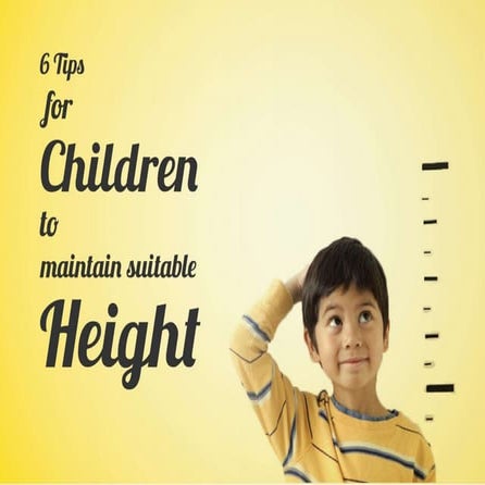 How Height Weight Chart affects Health | 6 Tips for Children to ...