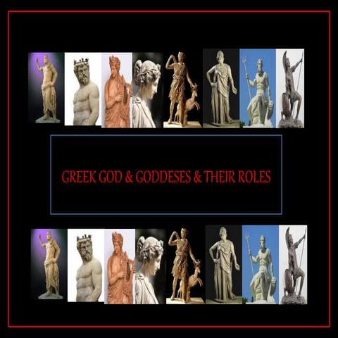 Greek & Roman Gods & Goddesses 