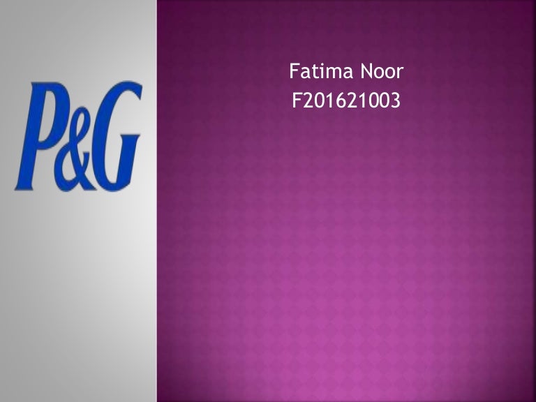 P&G