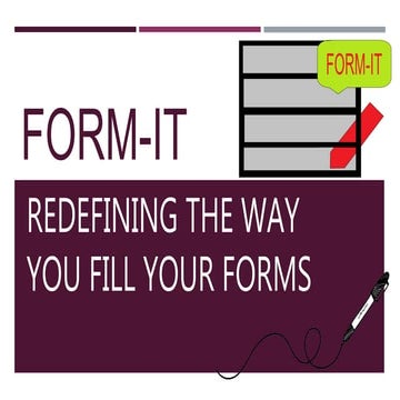 Marketing plan of Form-It