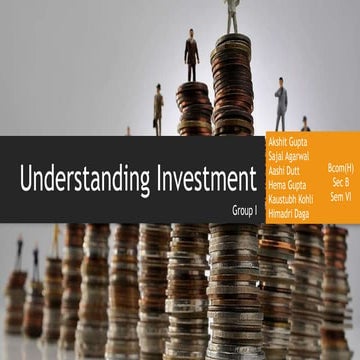 Presentation on Fundamentals of Investment