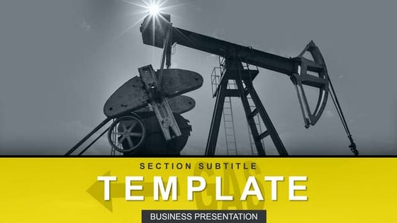 Business woman PowerPoint Template | POTX