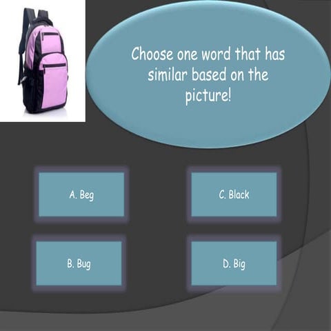Answer the question based on the picture | DOCX
