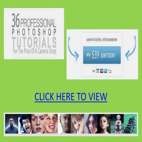 LEARN PHOTO EDITTING