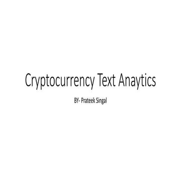 Blockchain News Analysis