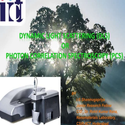 dynamic light scattering