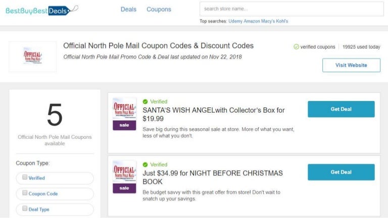 North pole express coupon code