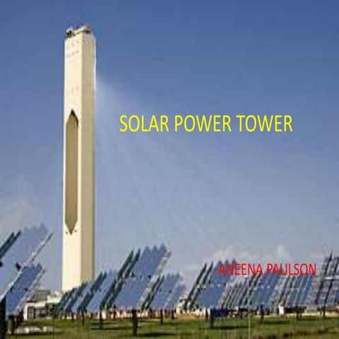 solar power tower