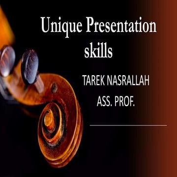 Presentations