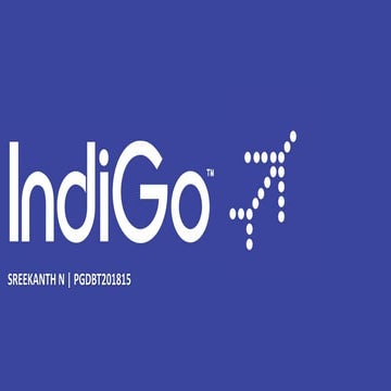 Indigo Case study 