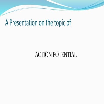 action potential presentation