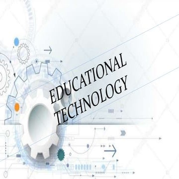 Educational Technology