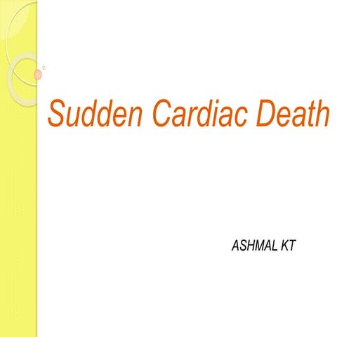 sudden cardiac death