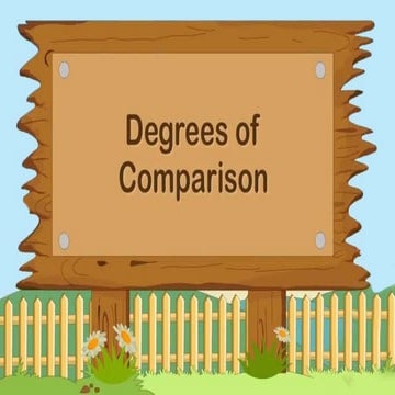 Degree of comparison