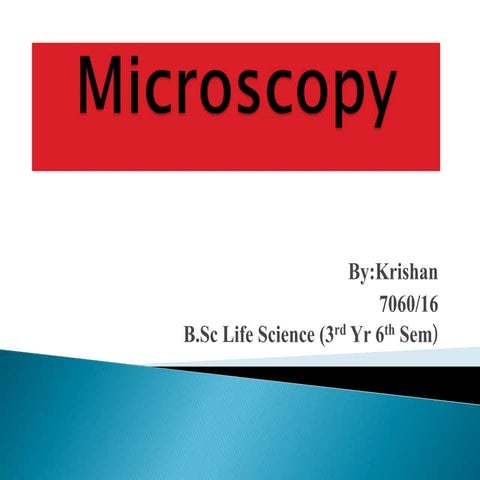 microscopy/type of microscopy