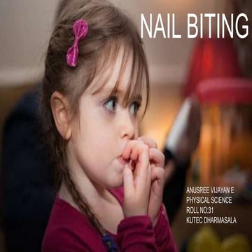 NAIL BITING
