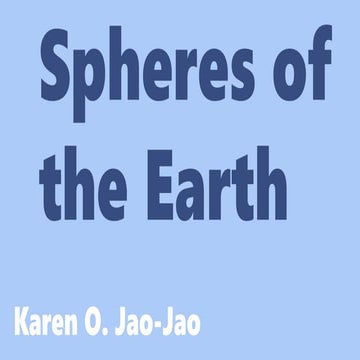 The spheres of the earth and examples found in them | PPTX