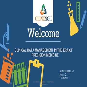 Clinical Data Management in the Era of Precision Medicine