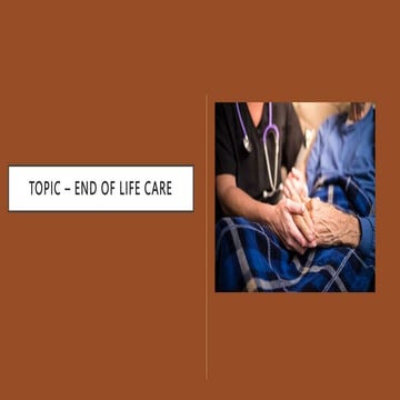 nursing foundation end of life care