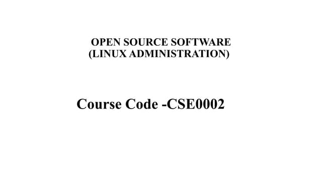 LINUX BASICS