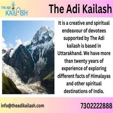 Kedarnath Package From Delhi | PPTX