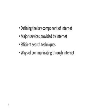 About the uses of internet & benefits of internet