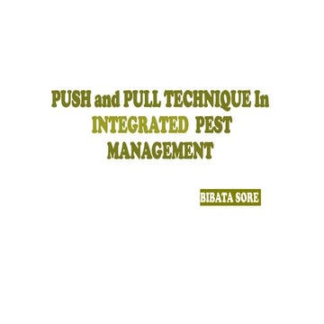 Push and pull in integrated pest management | PPTX