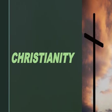 Christianity Presentation 11 Humss introduction