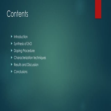 Synthesis of ZnO by Coprecipitation method