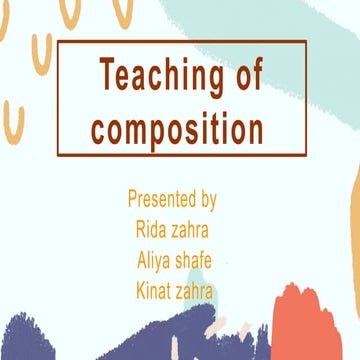 Types of composition | PPTX