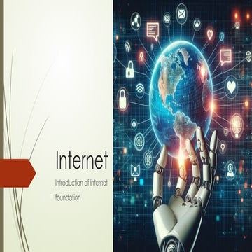 Presentation on INTERNET | PPT | PPTX