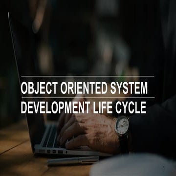 Comprehensive Guide to Object Oriented System Development Life Cycle | PPTX