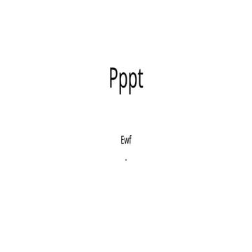 Comprehensive Overview of Key Topics and Concepts in Presentation | PPTX