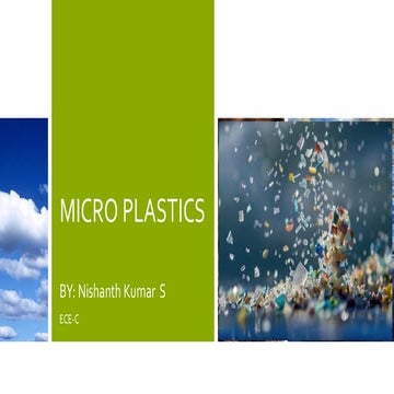 Microplastics | PPTX