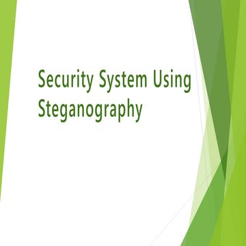Data Security Using Steganography 