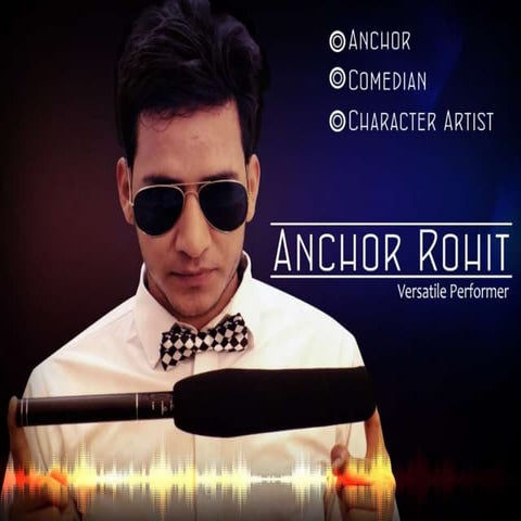 Anchor Comedian Character Artist Rohit Thakur