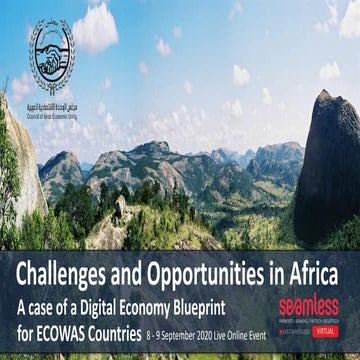 Challenges and Opportunities in Africa: A case of a Digital Economy Blueprint...