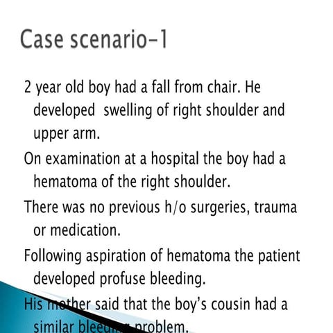 CME: Bleeding Disorders - Case Scenarios