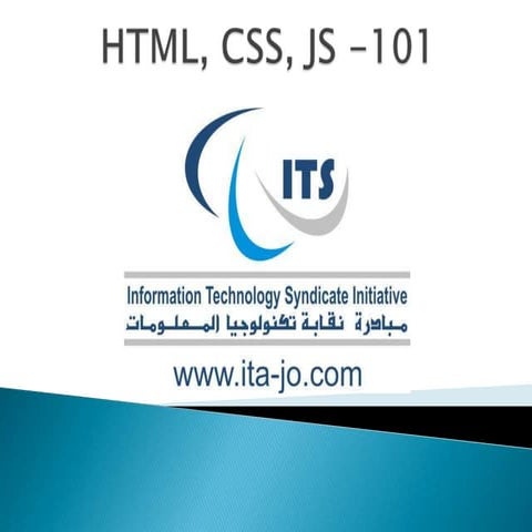HTML, CSS, JS & Jquery Introduction | PPT