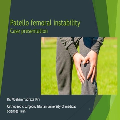 patellofemoral instability